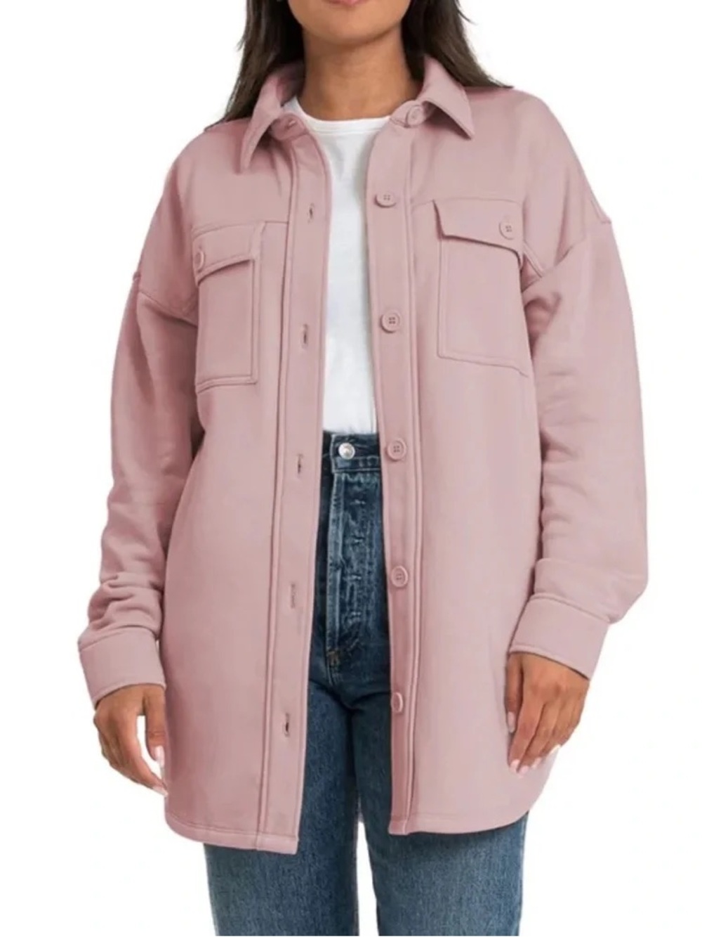 Lazypants -  Fleece Oversized Shacket